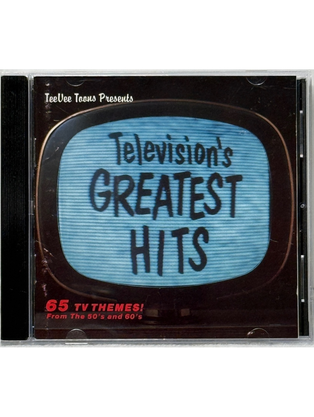 Television’s Greatest Hits CD 65 TV Themes 1950s 1960s TeeVee Toons